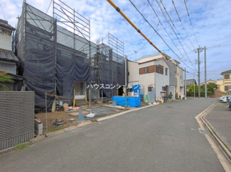 【前面道路含む現地写真】 | 名古屋市中村区日比津町１丁目58-1【仲介手数料無料】新築一戸建て　2号棟
