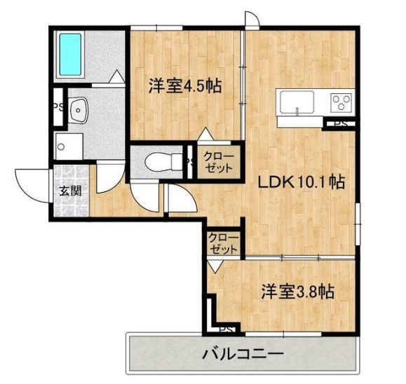 アルコイーリス【仲介手数料：50％OFF】対象物件！の間取り