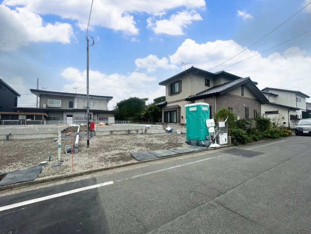 【前面道路含む現地写真】 | 前橋市大利根町　新築住宅 | お気軽にお問い合わせください♪