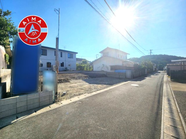 糟屋郡篠栗町乙犬第1-1棟（A号棟）の前面道路含む現地写真|見学の時間などお気軽にお問い合わせ下さい。
