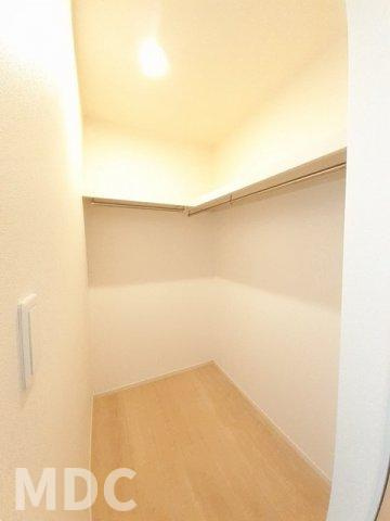 徳島市八万町川南のアパートの収納
