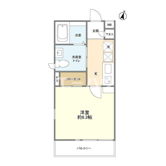 アクシス船橋の間取り