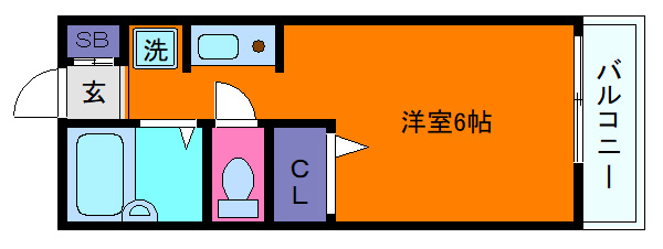 ビアンコネロ芦屋の間取り