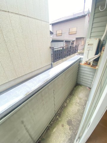プラザミントフラッツのバルコニー