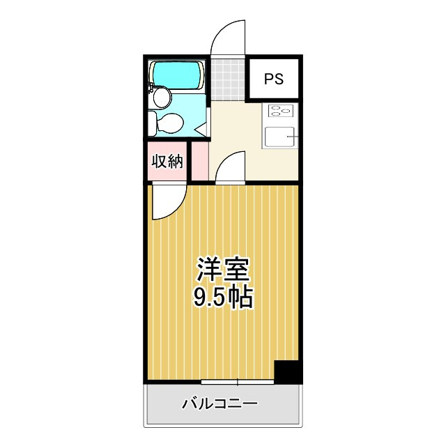 アイリス梅坪の間取り