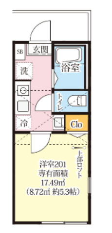 N-harbor Lagoon小机町の間取り