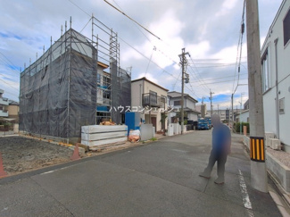 【前面道路含む現地写真】 | 名古屋市港区西川町１丁目22-9【仲介手数料無料】新築一戸建て　1号棟