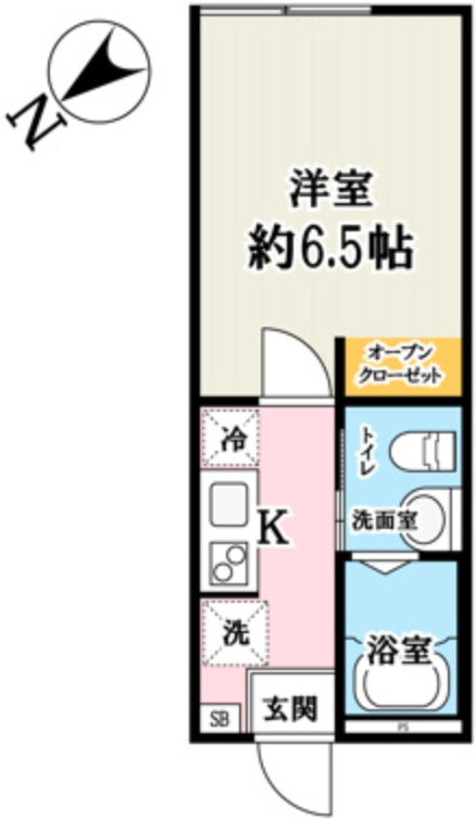 仮）キャメル久米川4の間取り