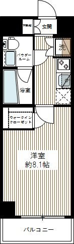 AXAS墨田AsylCourt の間取り|間取りです。