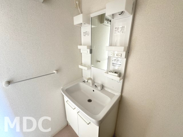 徳島市八万町法花のアパートの洗面所