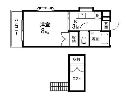 ヴィラひより台の間取り