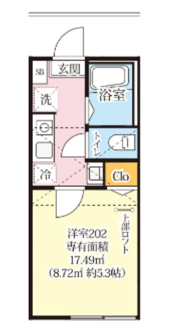 N-harbor Lagoon小机町の間取り