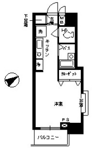 フェニックス早稲田第２の間取り