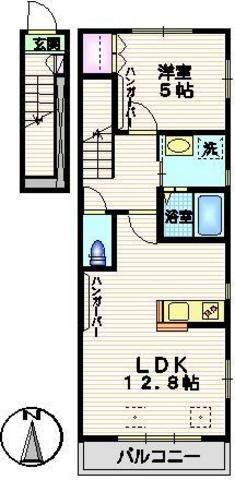 ソレイユ桜丘の間取り|南東角部屋