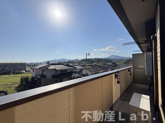 グランソレイユ　A棟のバルコニー|※同一建物別号室のお写真です。