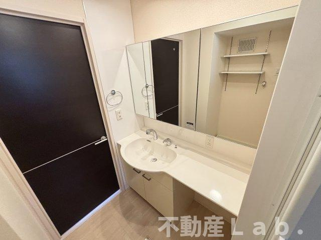 グランソレイユ　A棟の洗面所|※同一建物別号室のお写真です。