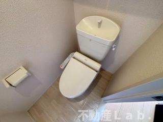 グランソレイユ　A棟のトイレ|※同一建物別号室のお写真です。
