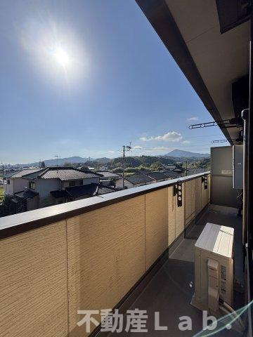 グランソレイユ　A棟のバルコニー|※同一建物別号室のお写真です。