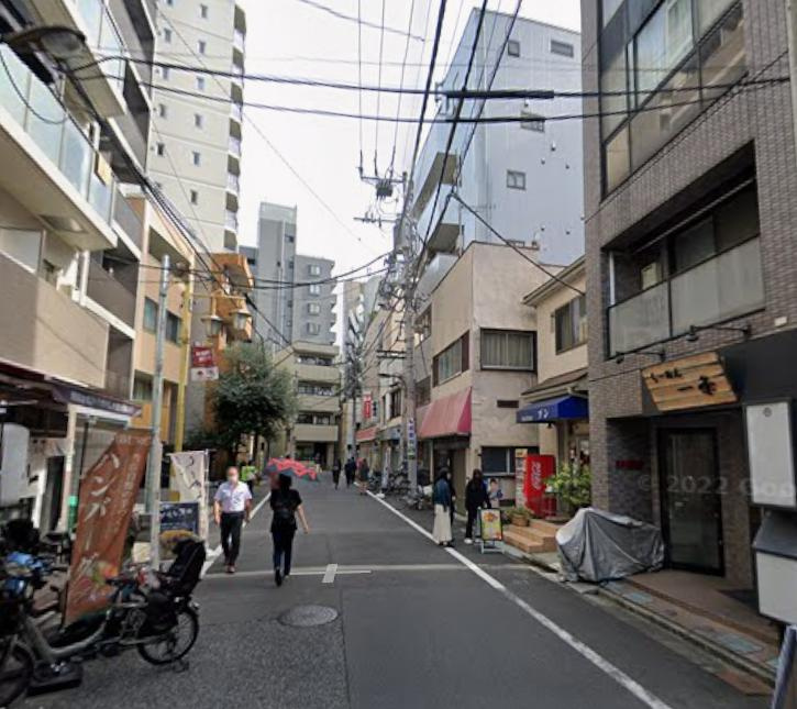 新宿区西早稲田１丁目の店舗事務所の周辺