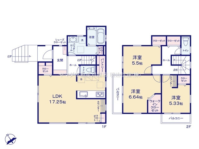 川越市志多町の間取り