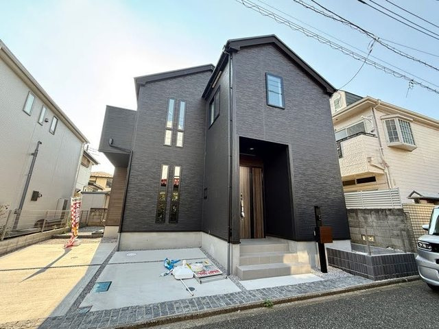 川越市霞ケ関北14期の前面道路含む現地写真