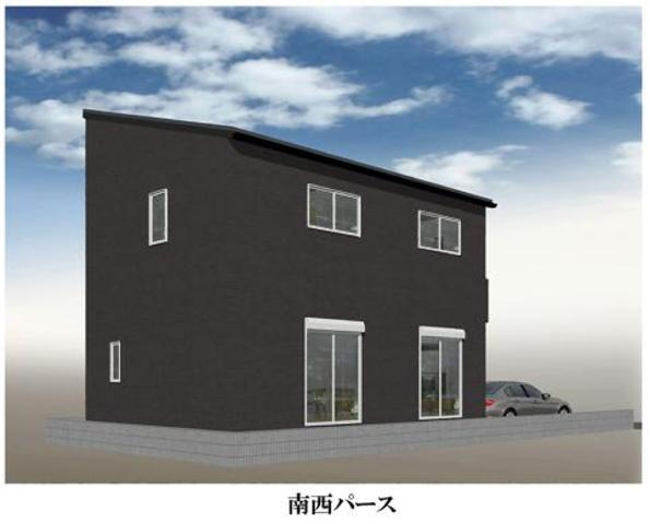 さいたま市北区日進町の外観パース|プラン建物価格、プラン建物面積