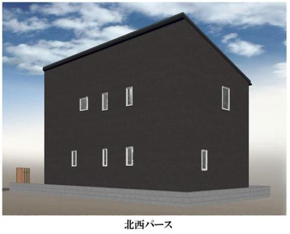 さいたま市北区日進町の外観パース|プラン建物価格、プラン建物面積