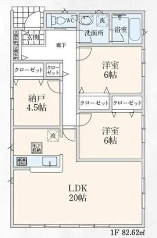 川越市笠幡第45の間取り