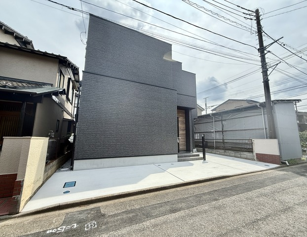 川越市寺尾第4期の前面道路含む現地写真