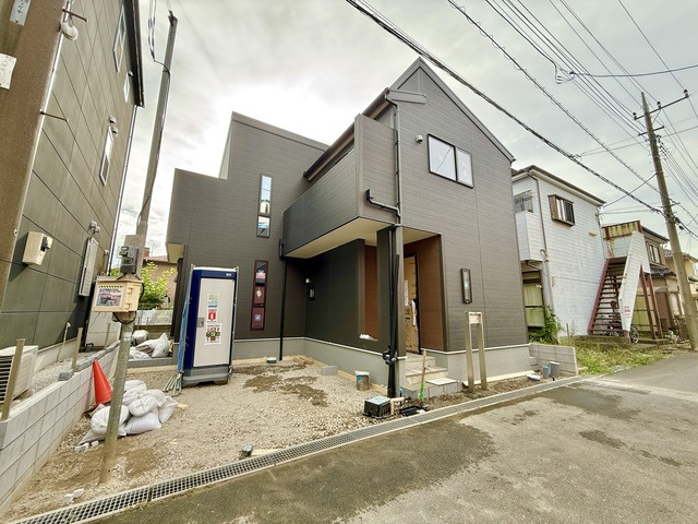 川越市天沼新田の前面道路含む現地写真