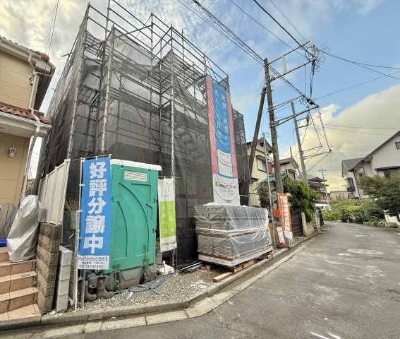 川越市仙波町第3の前面道路含む現地写真