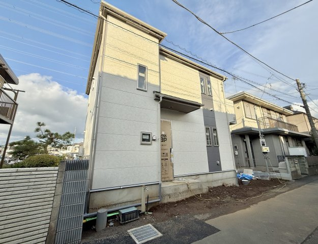 川越市下新河岸の前面道路含む現地写真