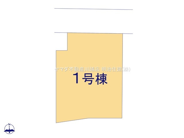 川越市田町3期の区画図