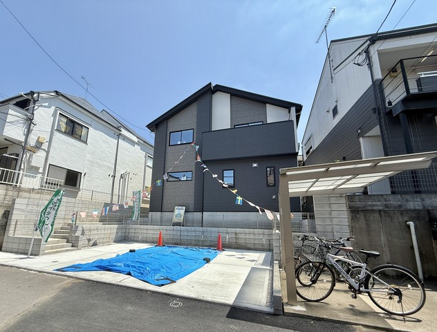 川越市田町3期の前面道路含む現地写真