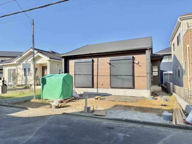 川越市川鶴3期の前面道路含む現地写真
