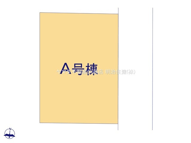 川越市霞ケ関北4丁目の区画図