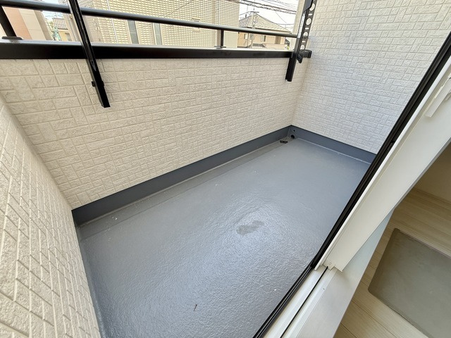 川越市岸町1丁目のバルコニー