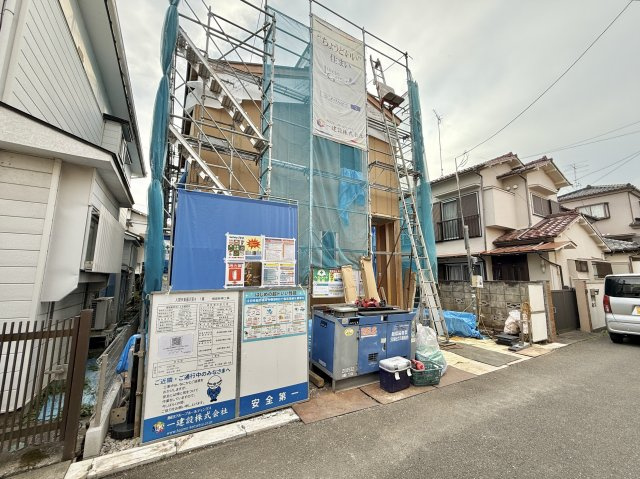 入間市東藤沢第4の前面道路含む現地写真