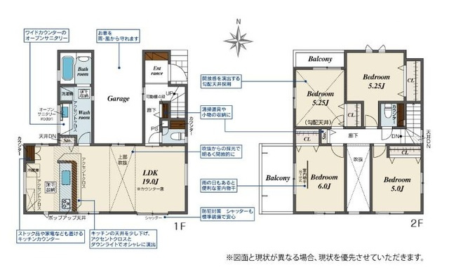 川越市霞ケ関北3丁目５期の間取り