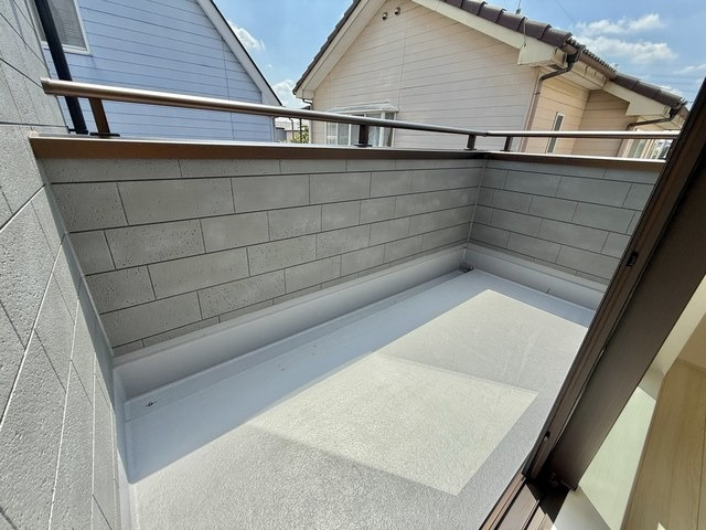 川越市岸町第四のバルコニー