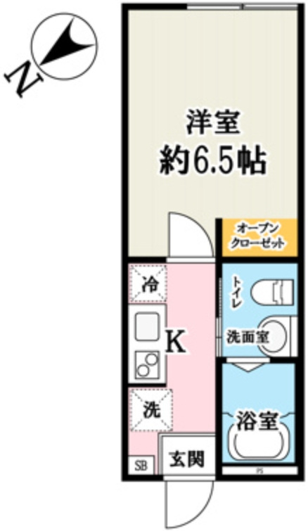 アーク久米川の間取り