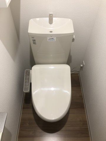 川崎市多摩区登戸の賃貸マンションのトイレ