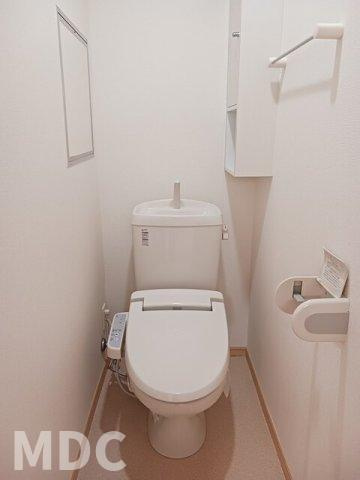 徳島市八万町法花のアパートのトイレ