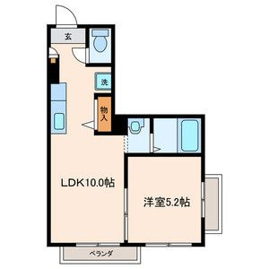 パークリバー平井の間取り