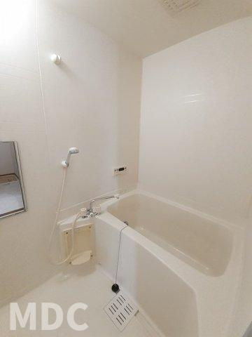 徳島市八万町法花谷のアパートの浴室