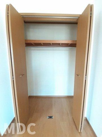 徳島市八万町法花谷のアパートの収納