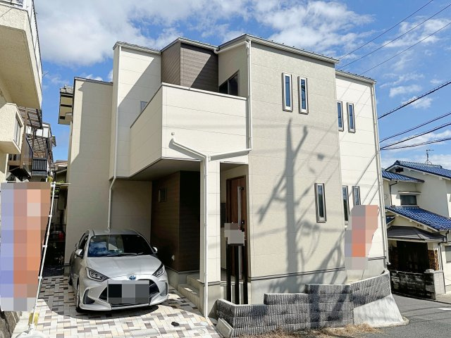 安佐南区長束西4丁目の外観|2025年4月完成☆
3LDKの新築住宅が分譲中♪
お気軽にお問い合わせください！