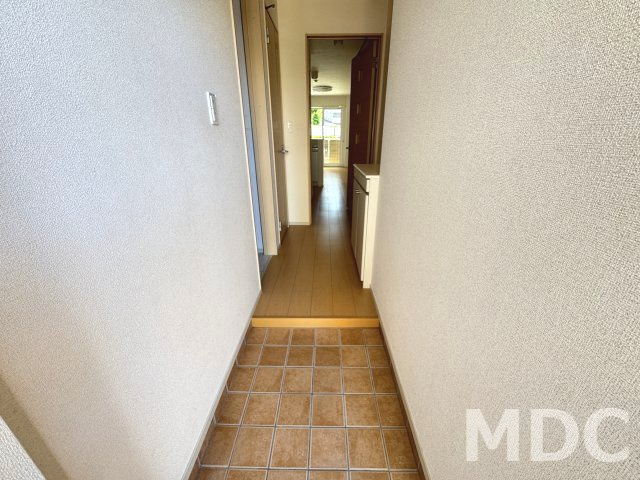 徳島市住吉４丁目のアパートの玄関