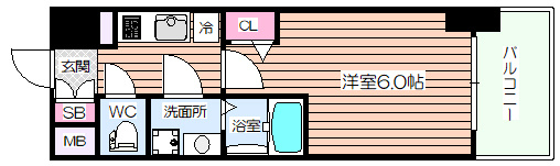 【間取り】 | エスリード大阪ザ・ルクス