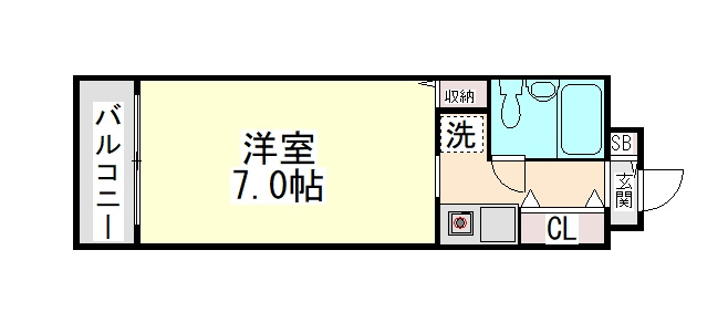 メゾン・ド・六甲パートⅢの間取り